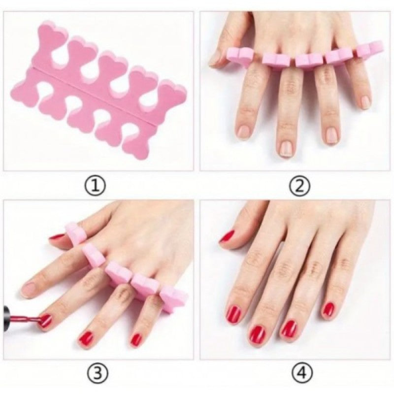 5’li Parmak Ayırıcı Sünger – Manikür Pedikür Aparatı